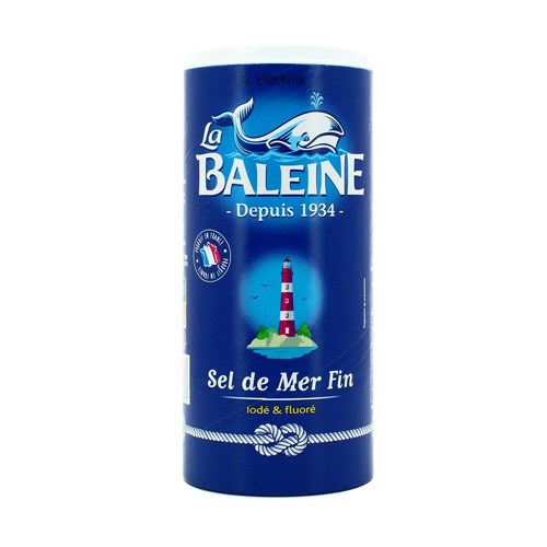 Sel fin iodé et fluoré LA BALEINE