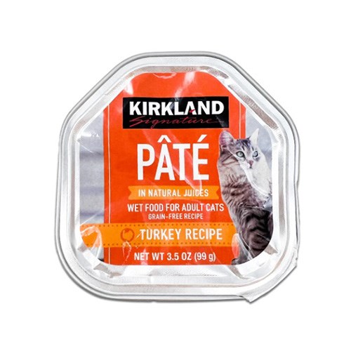 Kirkland Cat Food Pate Turkey 99G Marqet